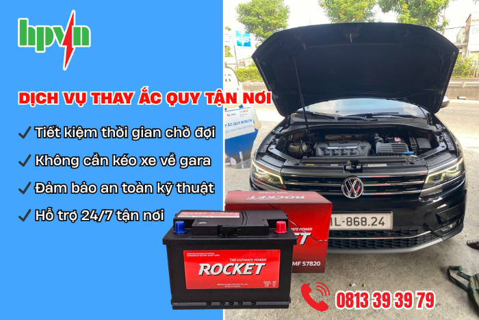 Thay ắc quy tận nơi tại Phường An Kh&aacute;nh c&oacute; nhiều lợi &iacute;ch nổi bật 