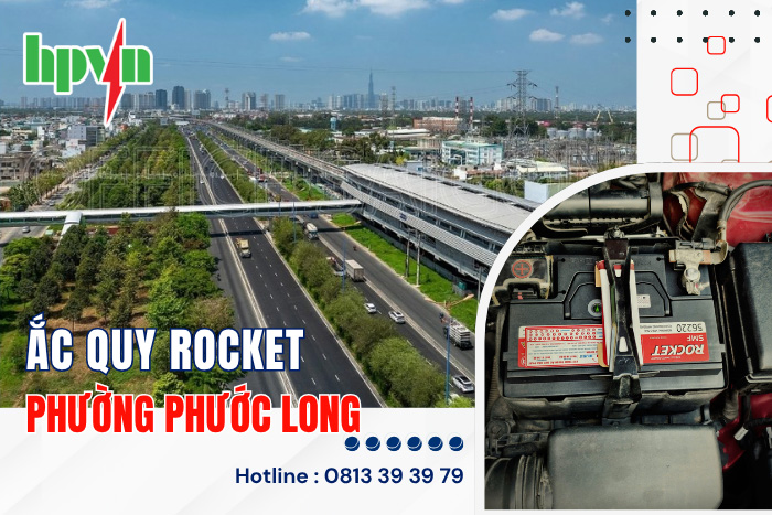 Thay Ắc Quy Ô Tô, Xe Tải Tại Phước Long - Ắc Quy Rocket SMF, EFB, AGM Chính Hãng
