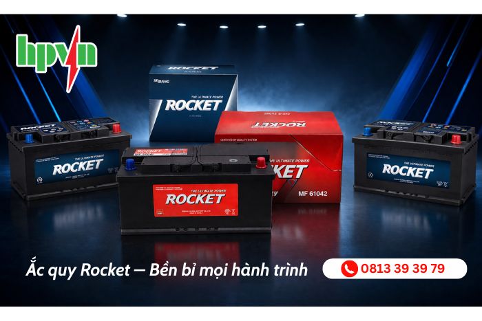 Ắc quy Rocket tại phường Long Trường 
