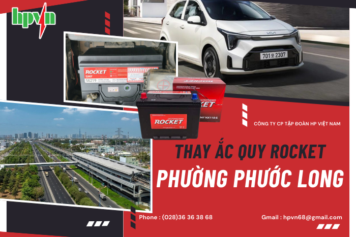 Dịch vụ ắc quy Rocket phường Phước Long&nbsp;